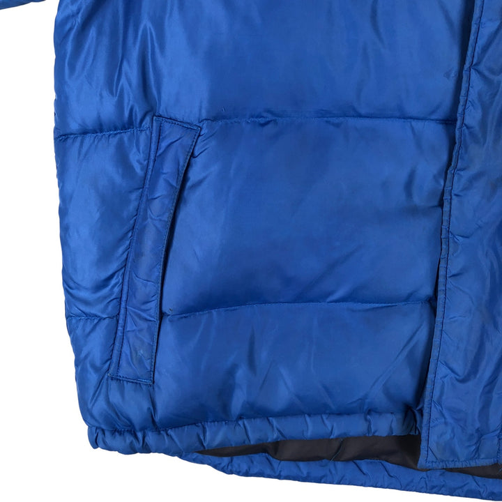 Eddie Bauer Goose Down Jacket, Men's Size L Nylon black type Vintage Second Hand