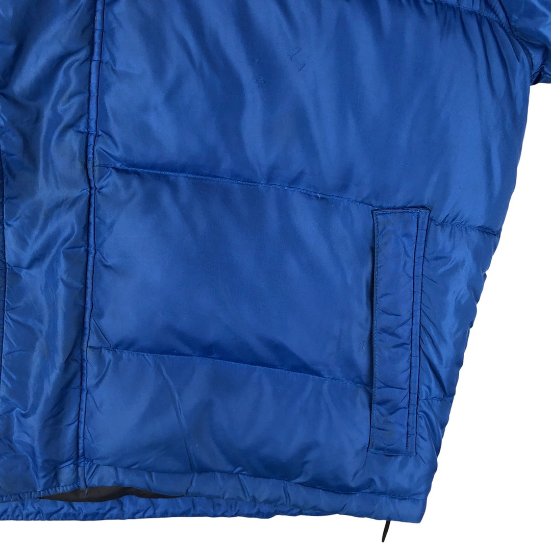 Eddie Bauer Goose Down Jacket, Men's Size L Nylon black type Vintage Second Hand