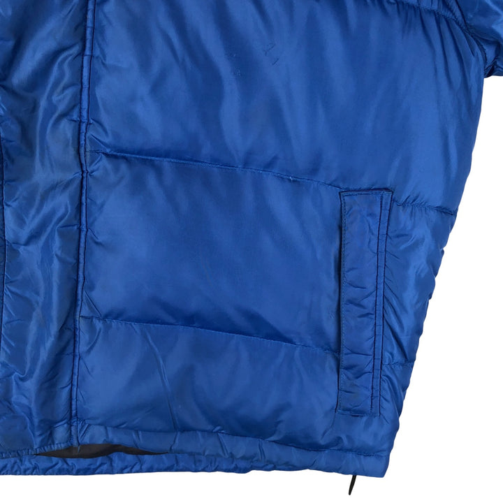 Eddie Bauer Goose Down Jacket, Men's Size L Nylon black type Vintage Second Hand