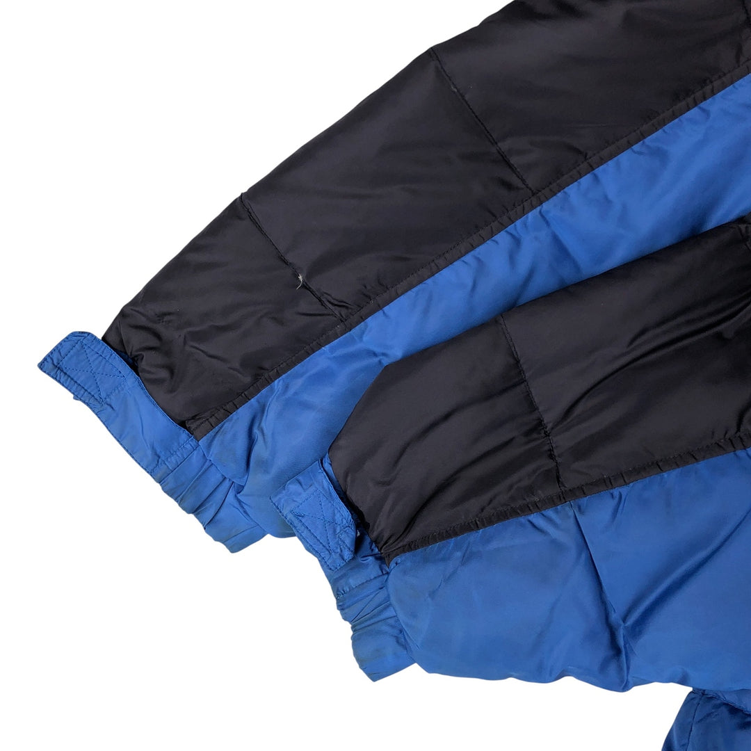 Eddie Bauer Goose Down Jacket, Men's Size L Nylon black type Vintage Second Hand