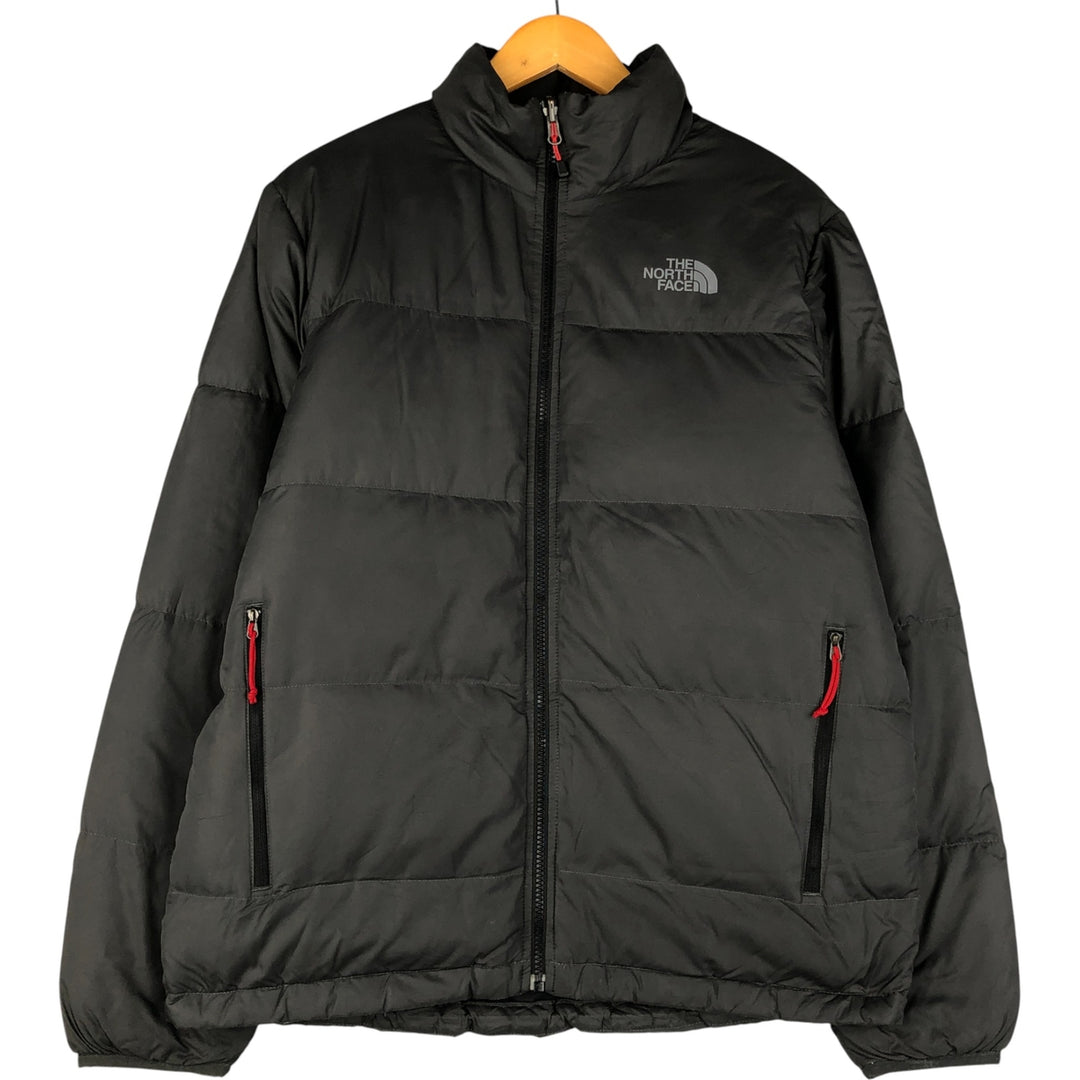 The North Face 550 Fill Power Goose Down Jacket, Men's Size M polyester Charcoal Vintage Second Hand