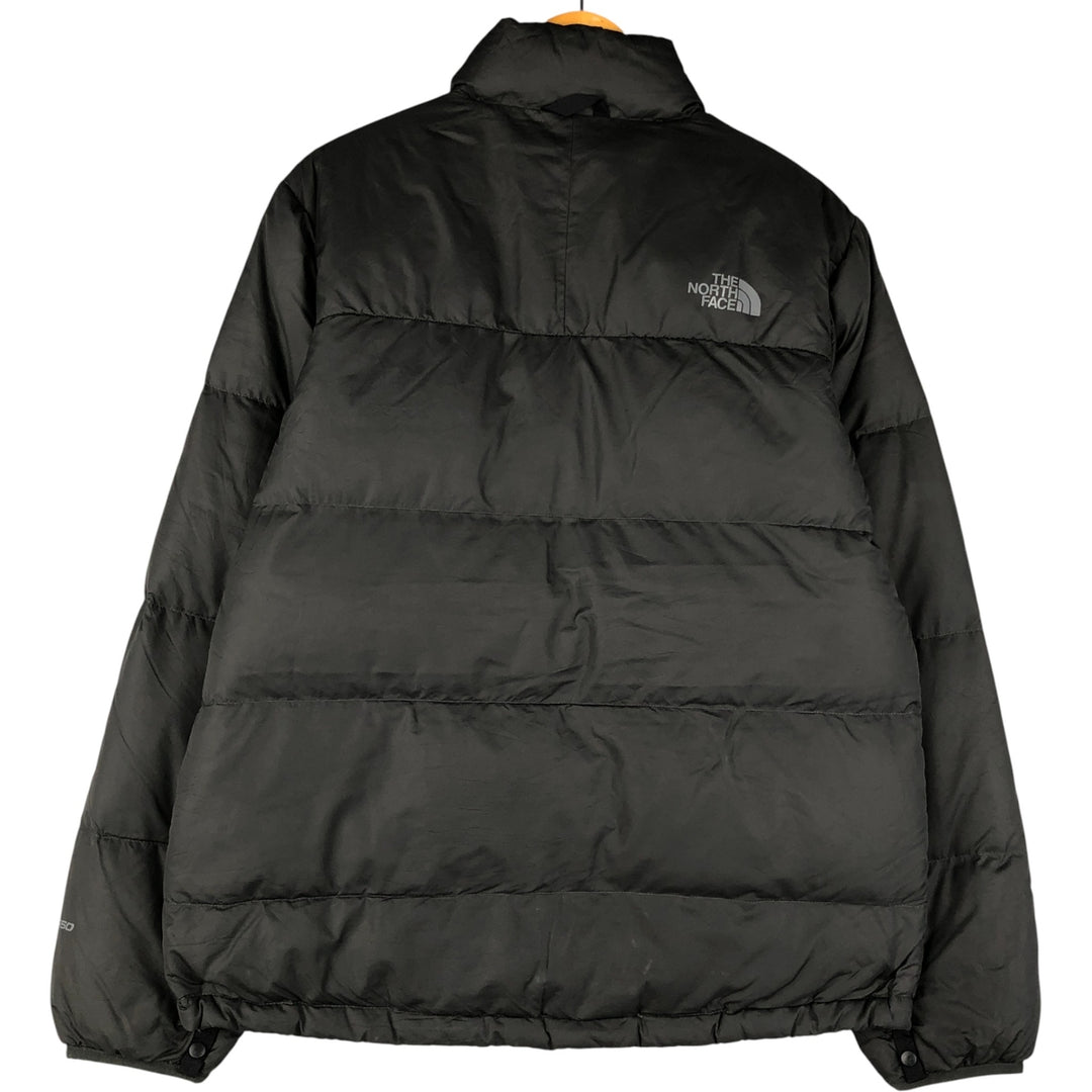 The North Face 550 Fill Power Goose Down Jacket, Men's Size M polyester Charcoal Vintage Second Hand