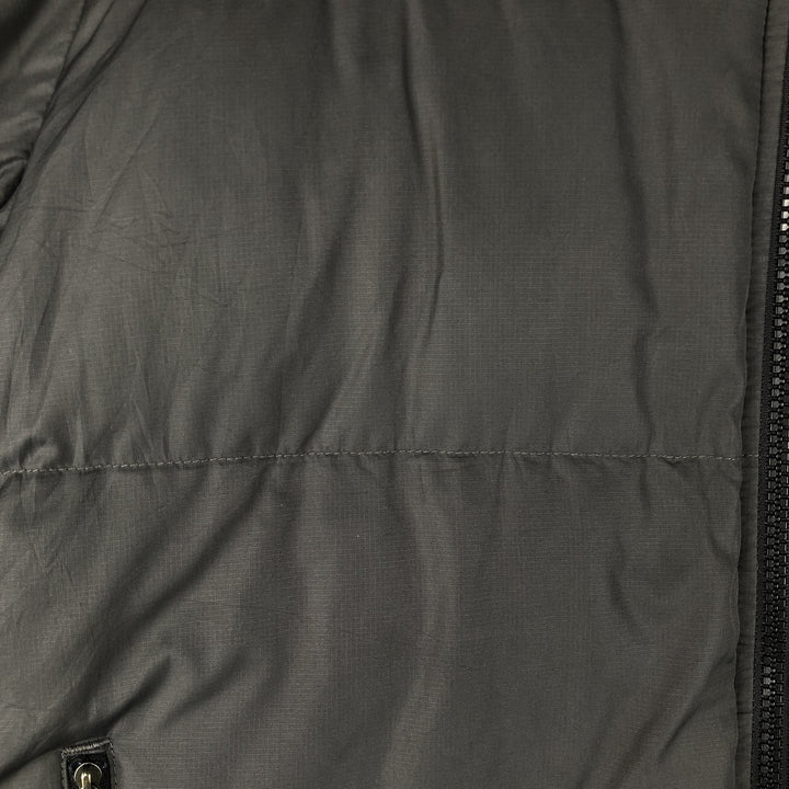 The North Face 550 Fill Power Goose Down Jacket, Men's Size M polyester Charcoal Vintage Second Hand