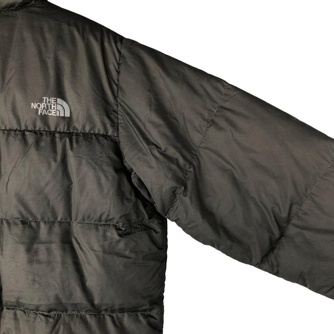 The North Face 550 Fill Power Goose Down Jacket, Men's Size M polyester Charcoal Vintage Second Hand