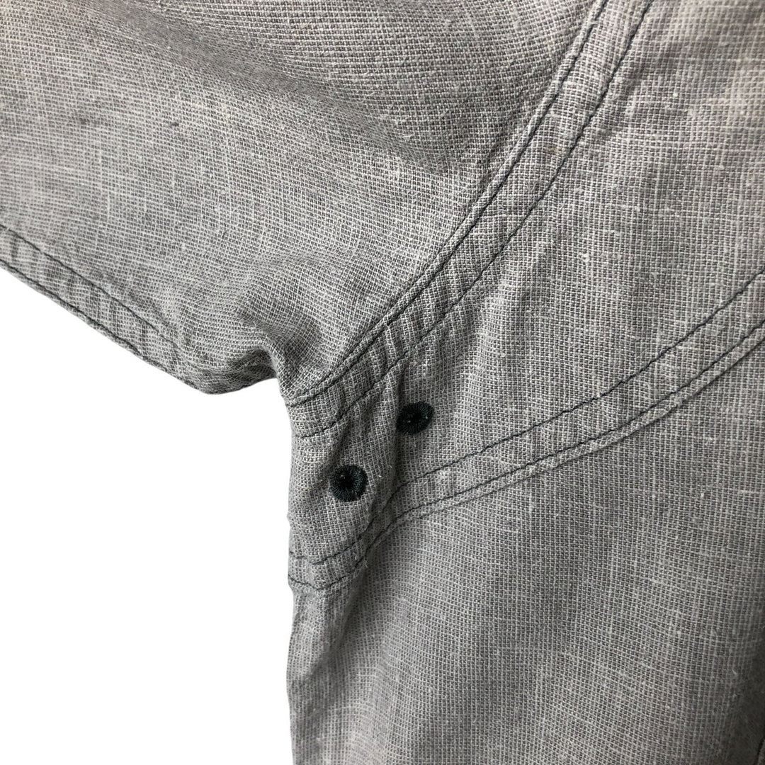 Patagonia 52190SP13 Long Sleeve Hemp Box Shirt, Men's XL Hemp gray type Vintage Second Hand