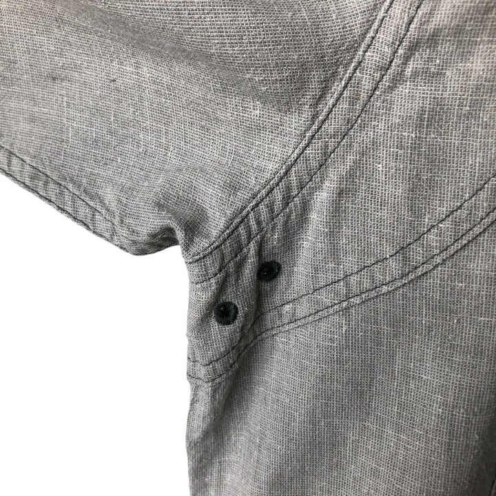 Patagonia 52190SP13 Long Sleeve Hemp Box Shirt, Men's XL Hemp gray type Vintage Second Hand