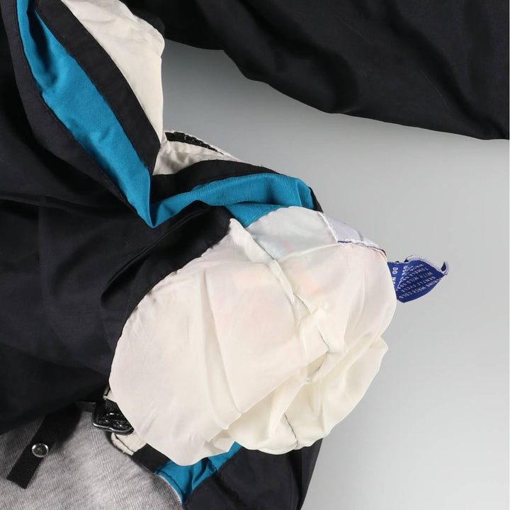 90'S Starter NFL Jacksonville Jaguars Tiger Pattern V-Neck Reversible Nylon Pullover, Men's Size XL Nylon black type Vintage Second Hand