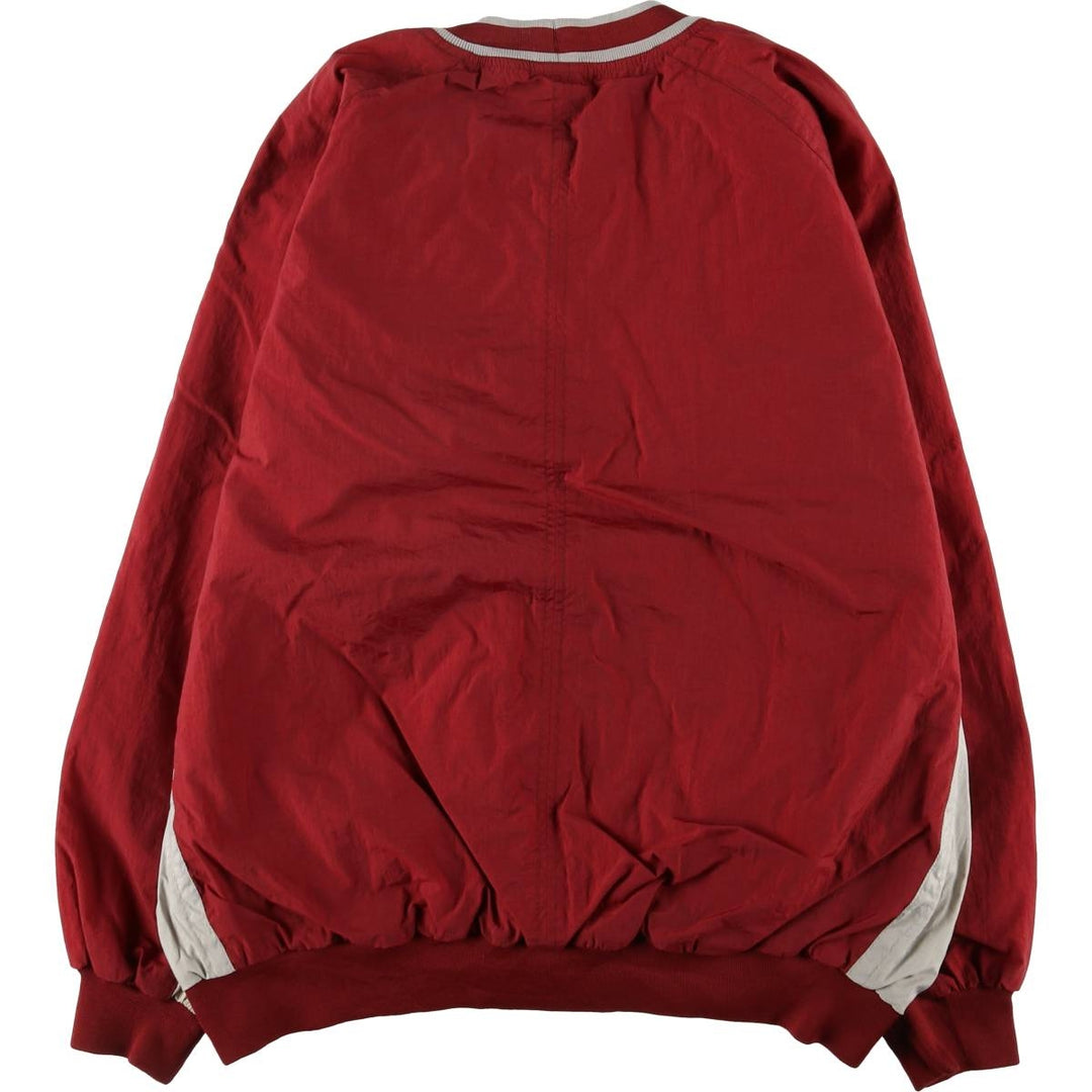 90'S Nike Nylon Pullover, Men's XL, Vintage Nylon red type Vintage Second Hand