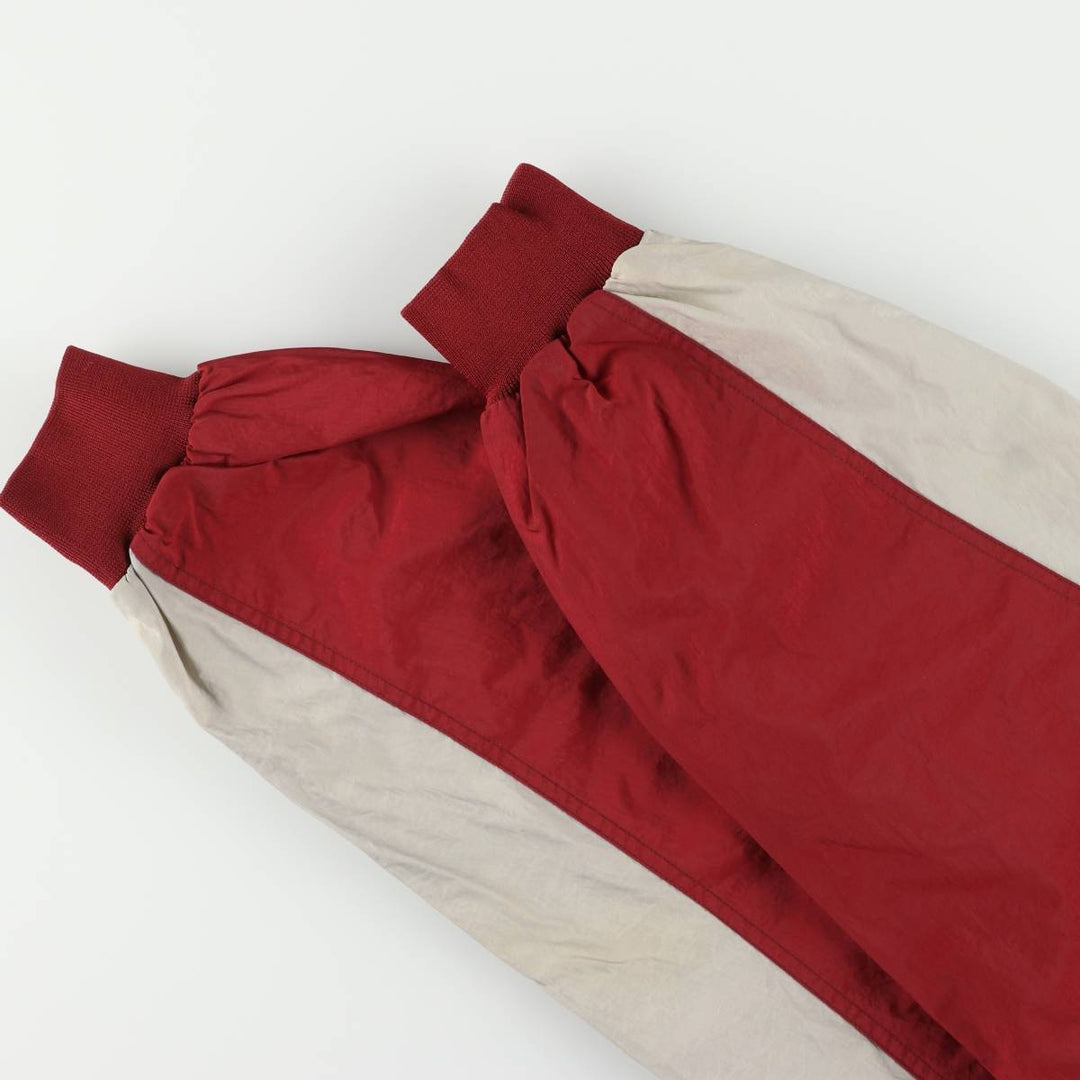 90'S Nike Nylon Pullover, Men's XL, Vintage Nylon red type Vintage Second Hand