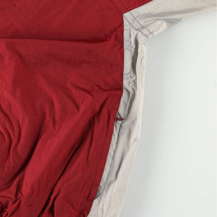 90'S Nike Nylon Pullover, Men's XL, Vintage Nylon red type Vintage Second Hand