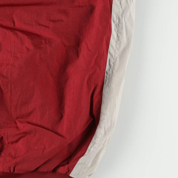 90'S Nike Nylon Pullover, Men's XL, Vintage Nylon red type Vintage Second Hand