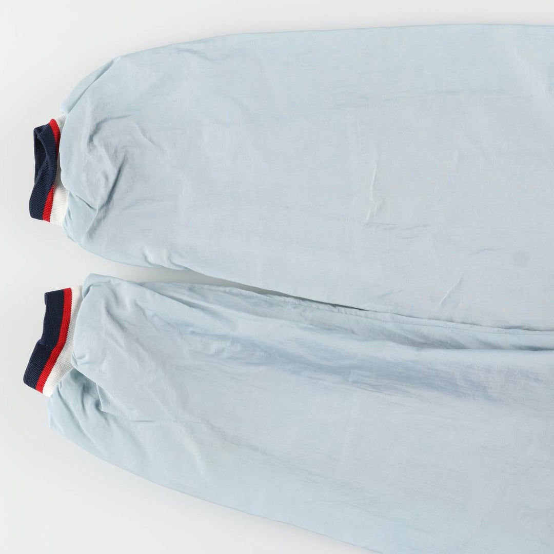 90'S Nike V-neck nylon pullover, men's size L, vintage Nylon navy blue type Vintage Second Hand