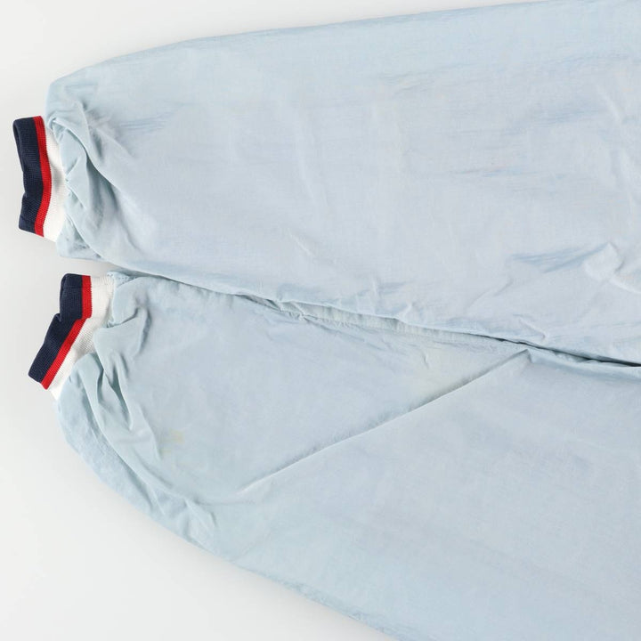 90'S Nike V-neck nylon pullover, men's size L, vintage Nylon navy blue type Vintage Second Hand