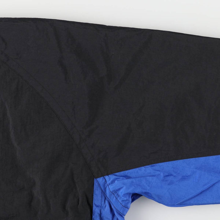 90'S Nike Nylon Pullover, Men's XL, Vintage Nylon black type Vintage Second Hand