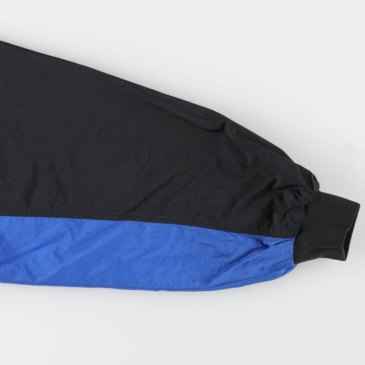 90'S Nike Nylon Pullover, Men's XL, Vintage Nylon black type Vintage Second Hand