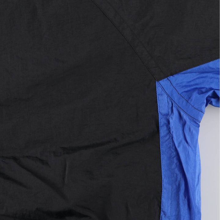 90'S Nike Nylon Pullover, Men's XL, Vintage Nylon black type Vintage Second Hand