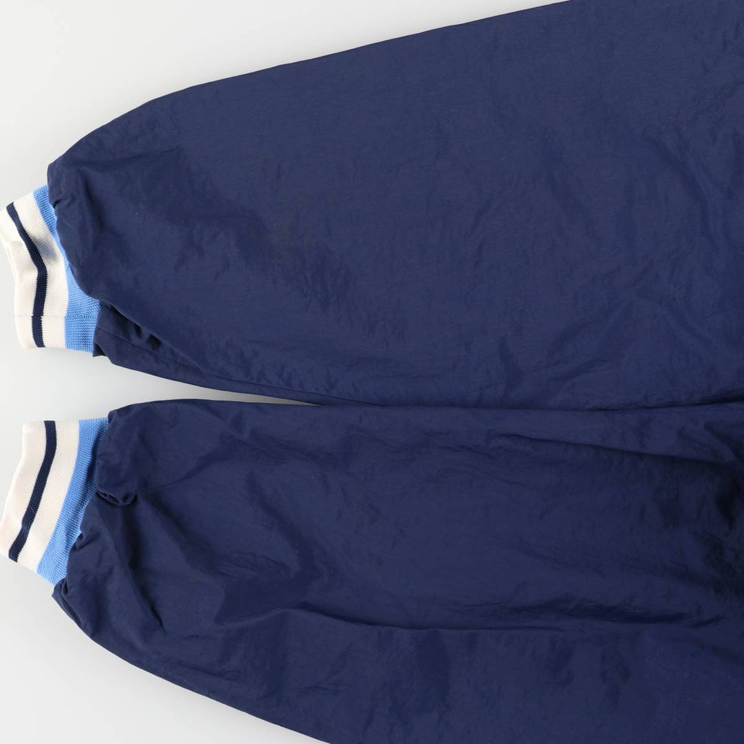 90'S Nike V-neck nylon pullover, men's XXL size, vintage Nylon navy blue type Vintage Second Hand