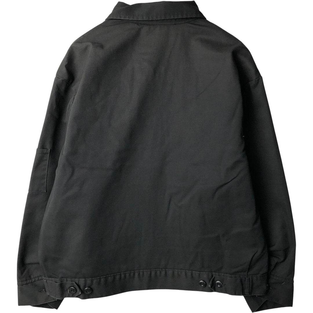 Dickies padded work jacket, men's size XL polyester black type Vintage Second Hand