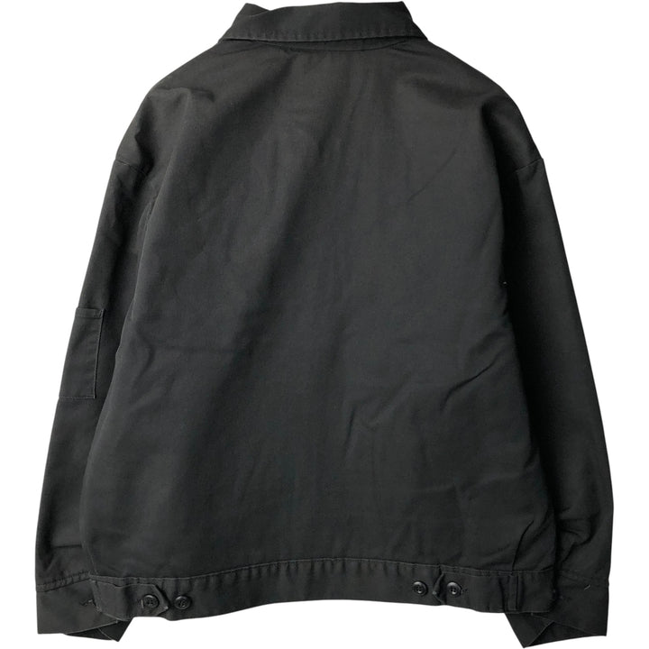 Dickies padded work jacket, men's size XL polyester black type Vintage Second Hand