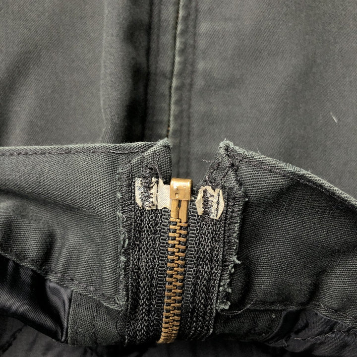 Dickies padded work jacket, men's size XL polyester black type Vintage Second Hand