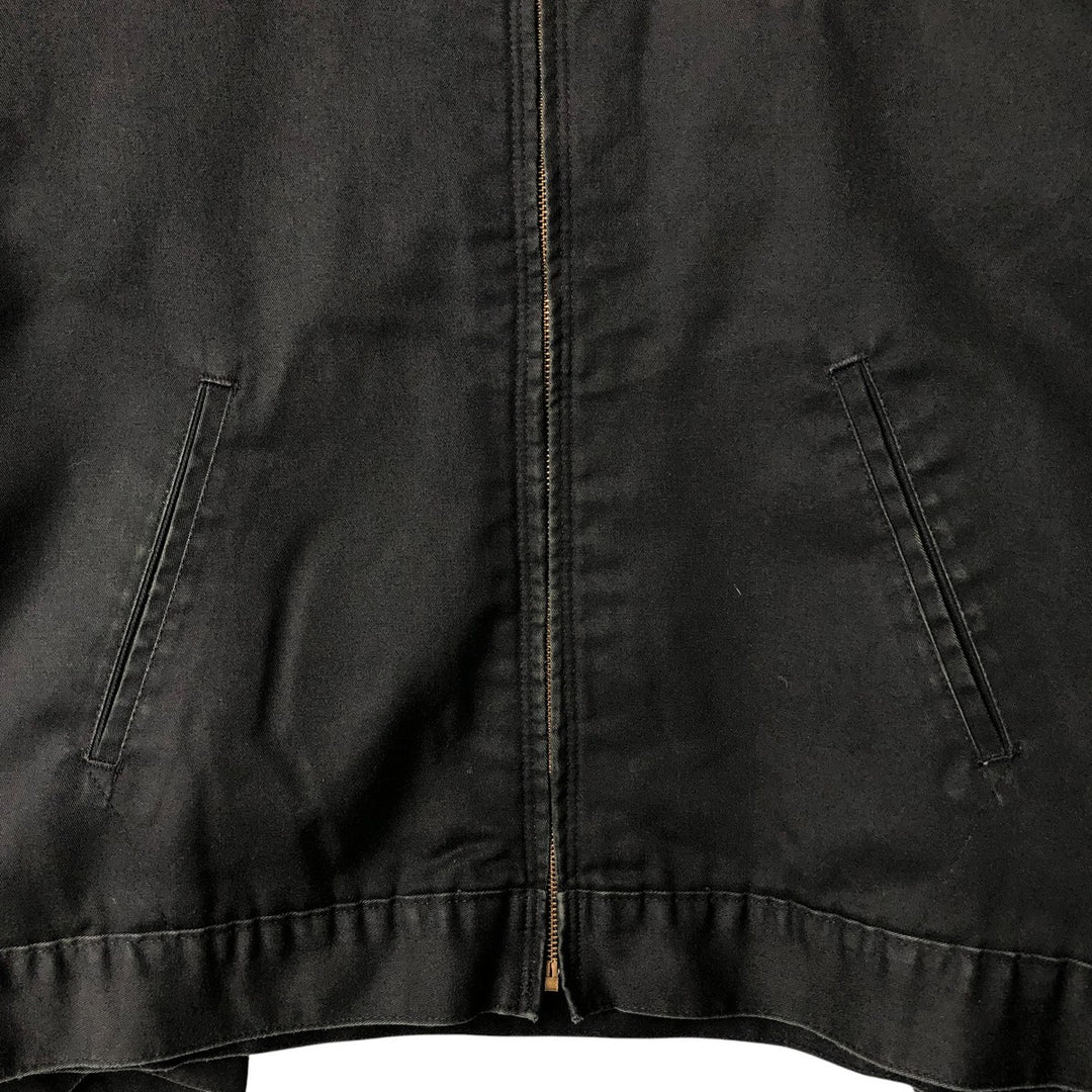 Dickies padded work jacket, men's size XL polyester black type Vintage Second Hand