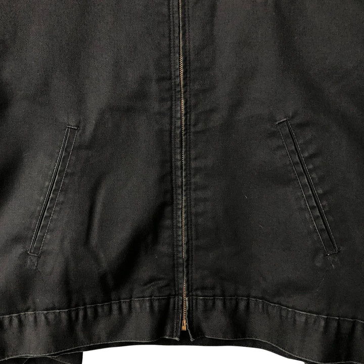 Dickies padded work jacket, men's size XL polyester black type Vintage Second Hand