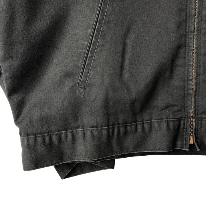 Dickies padded work jacket, men's size XL polyester black type Vintage Second Hand