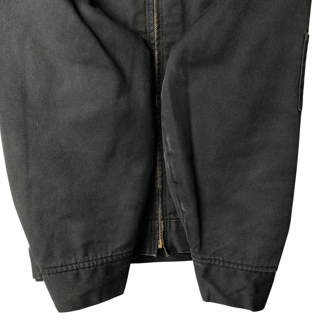 Dickies padded work jacket, men's size XL polyester black type Vintage Second Hand