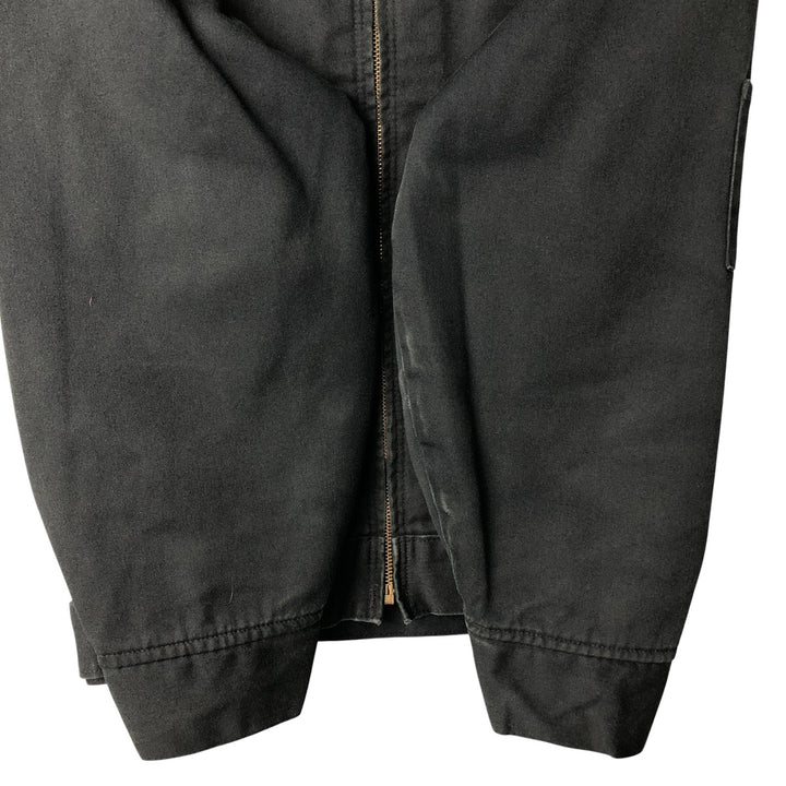 Dickies padded work jacket, men's size XL polyester black type Vintage Second Hand