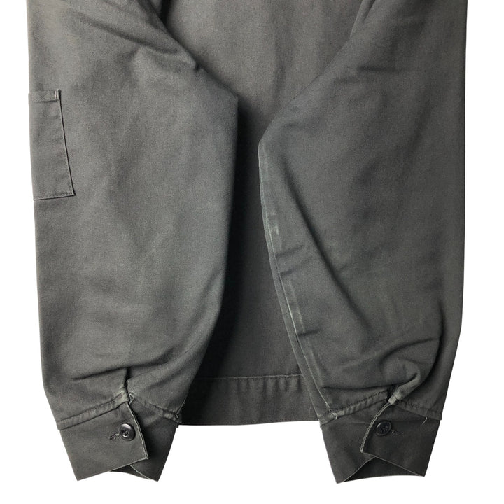 Dickies padded work jacket, men's size XL polyester black type Vintage Second Hand