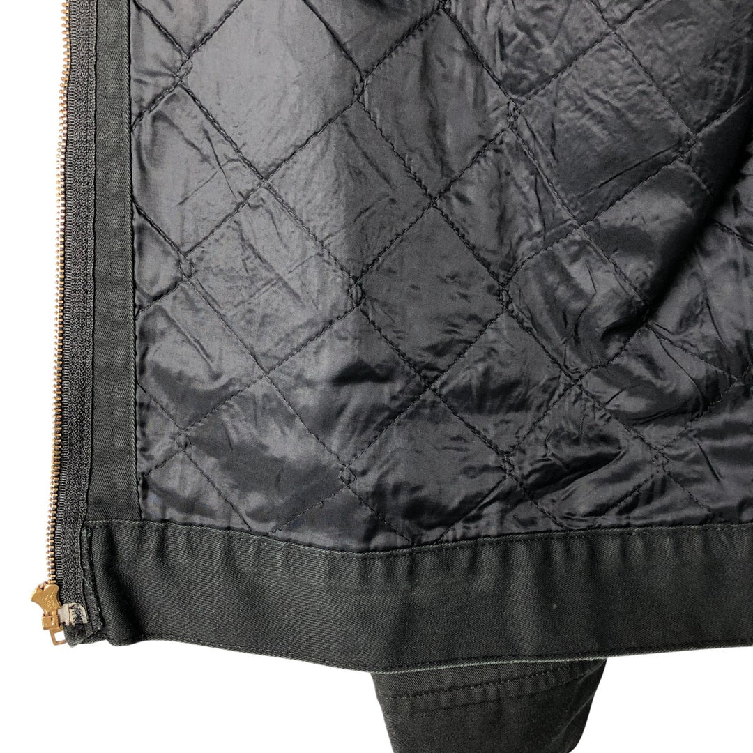 Dickies padded work jacket, men's size XL polyester black type Vintage Second Hand