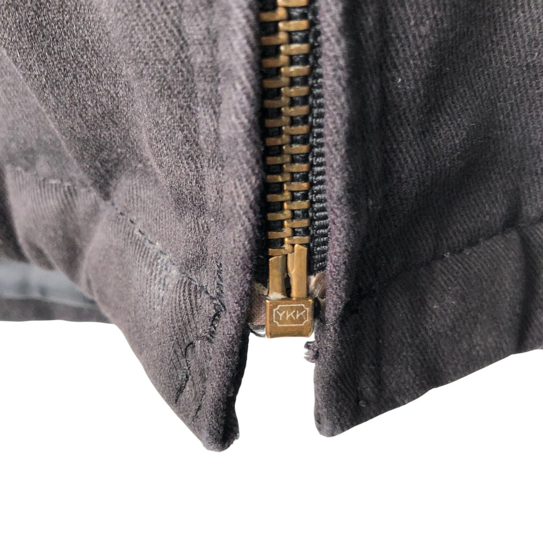 Dickies padded work jacket, men's size L polyester black type Vintage Second Hand