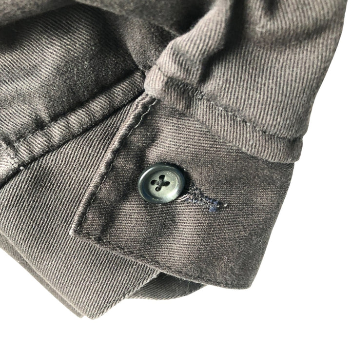 Dickies padded work jacket, men's size L polyester black type Vintage Second Hand