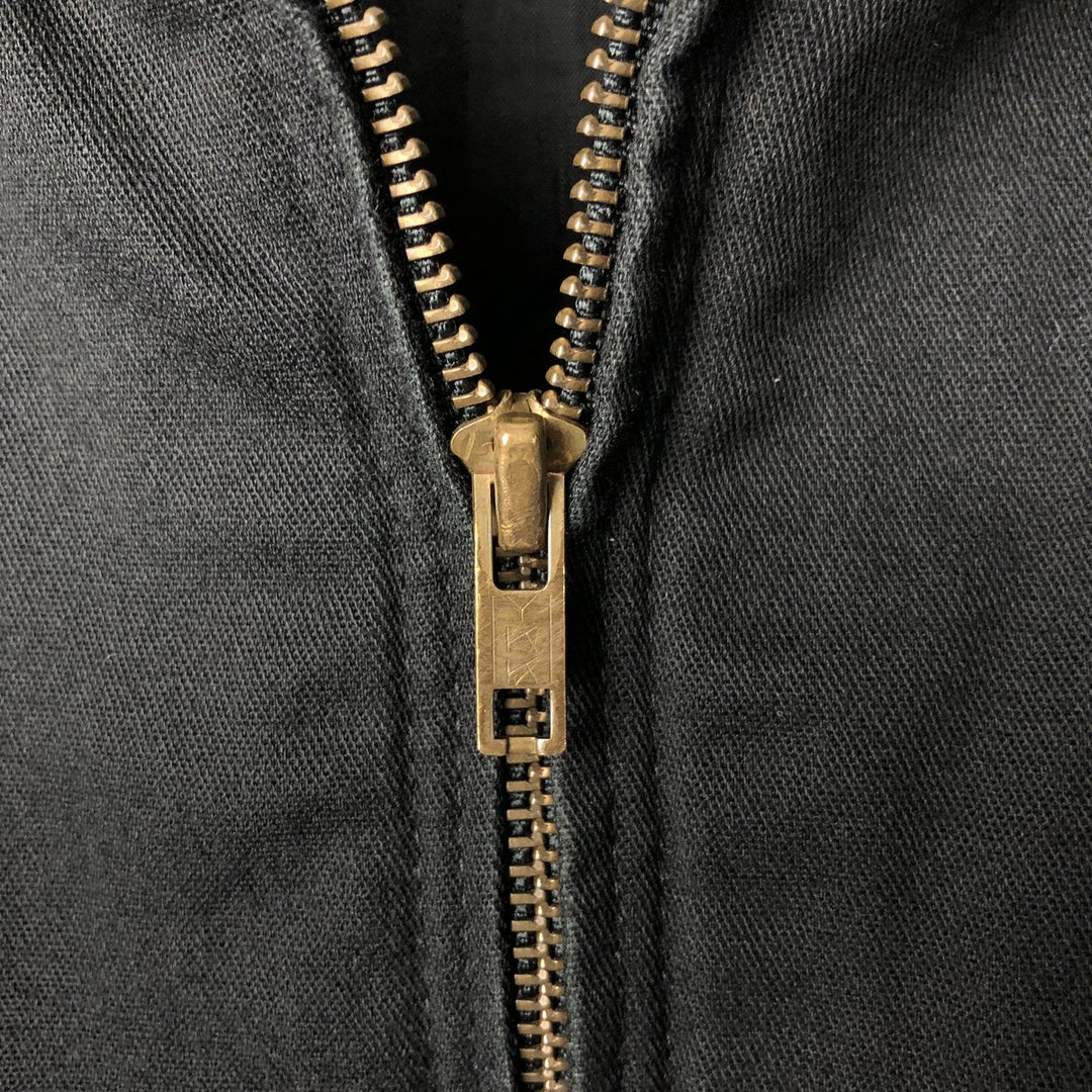 Dickies padded work jacket, men's size XL polyester black type Vintage Second Hand