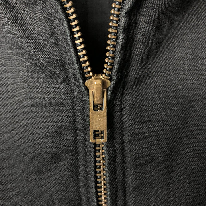 Dickies padded work jacket, men's size XL polyester black type Vintage Second Hand