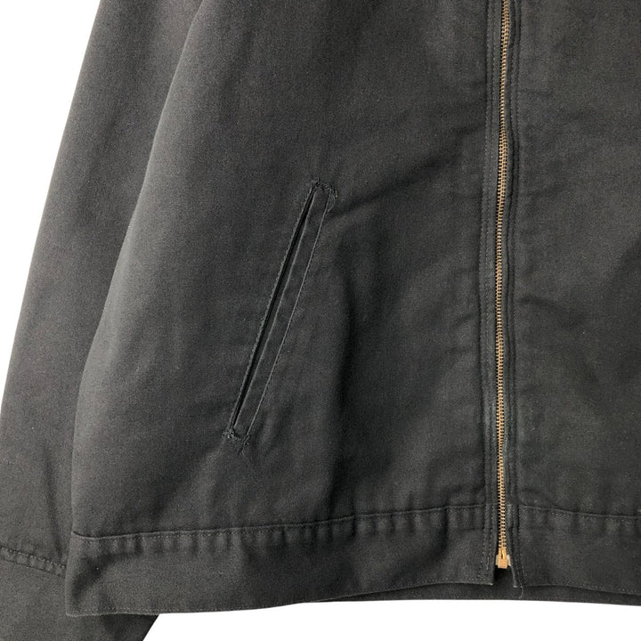 Dickies padded work jacket, men's size XL polyester black type Vintage Second Hand