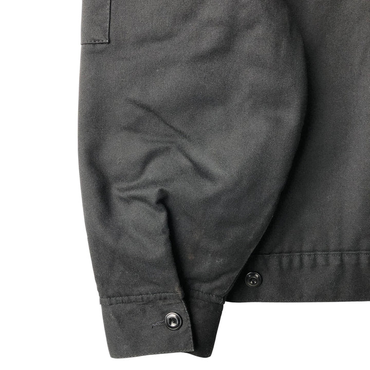 Dickies padded work jacket, men's size XL polyester black type Vintage Second Hand