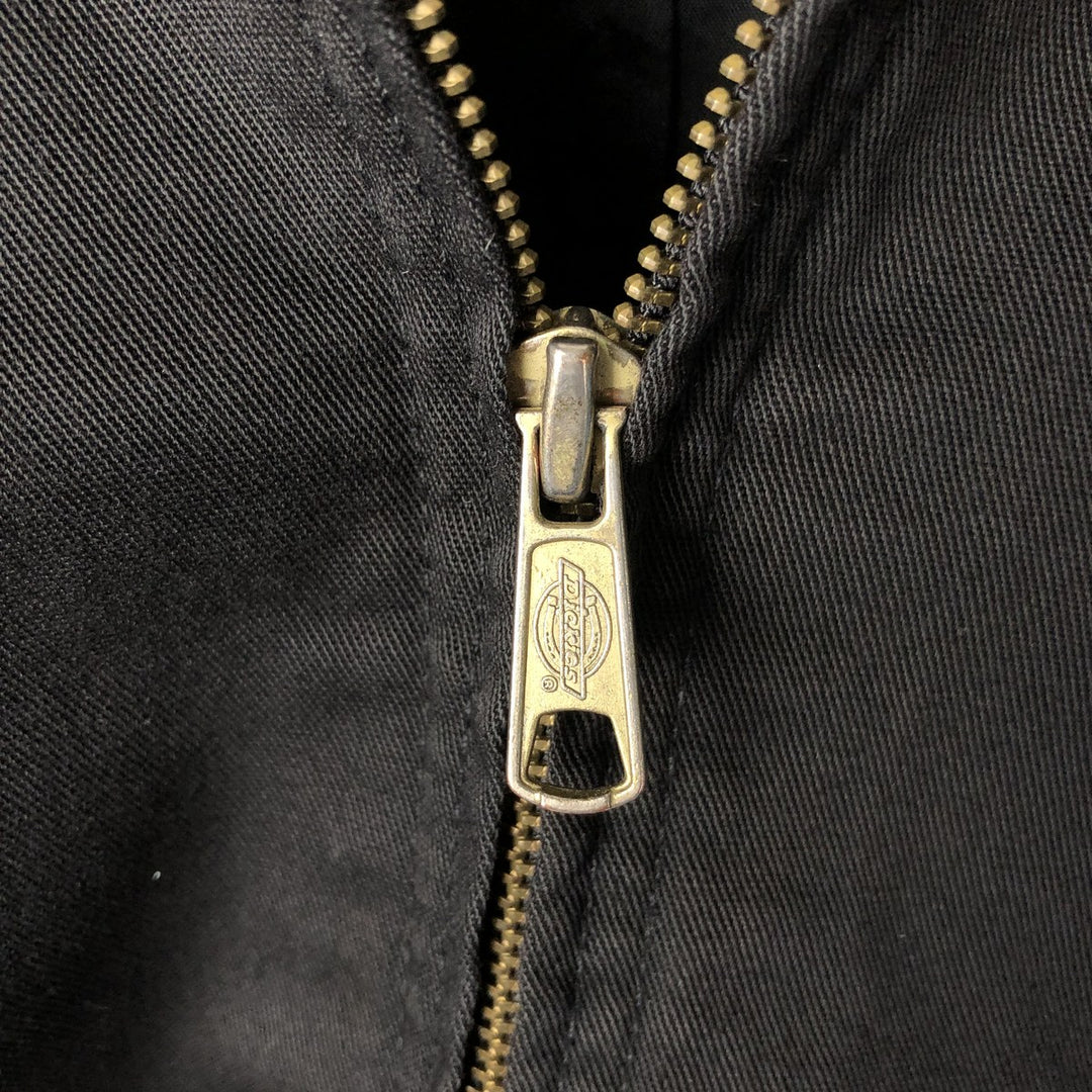 Dickies padded work jacket, men's size XL unclear black type Vintage Second Hand