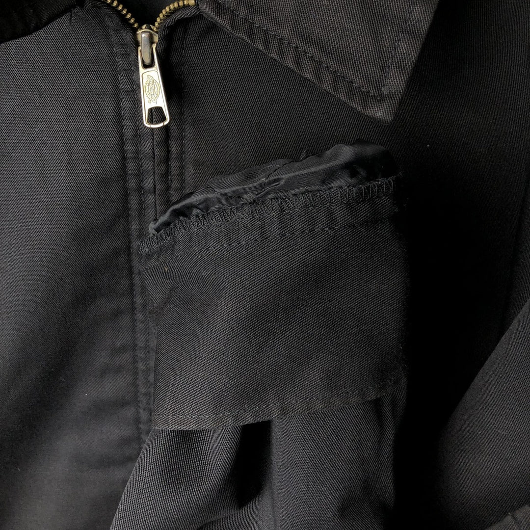Dickies padded work jacket, men's size XL unclear black type Vintage Second Hand