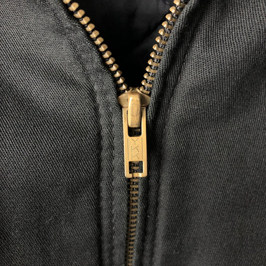 Dickies padded work jacket, men's size L polyester black type Vintage Second Hand