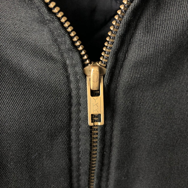 Dickies padded work jacket, men's size L polyester black type Vintage Second Hand