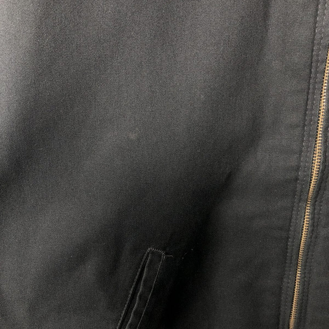 Dickies padded work jacket, men's size L polyester black type Vintage Second Hand