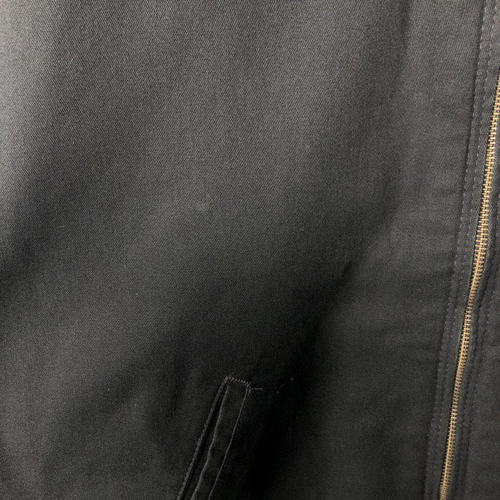 Dickies padded work jacket, men's size L polyester black type Vintage Second Hand