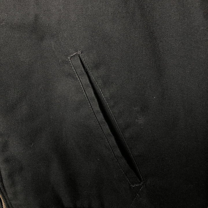 Dickies padded work jacket, men's size L polyester black type Vintage Second Hand