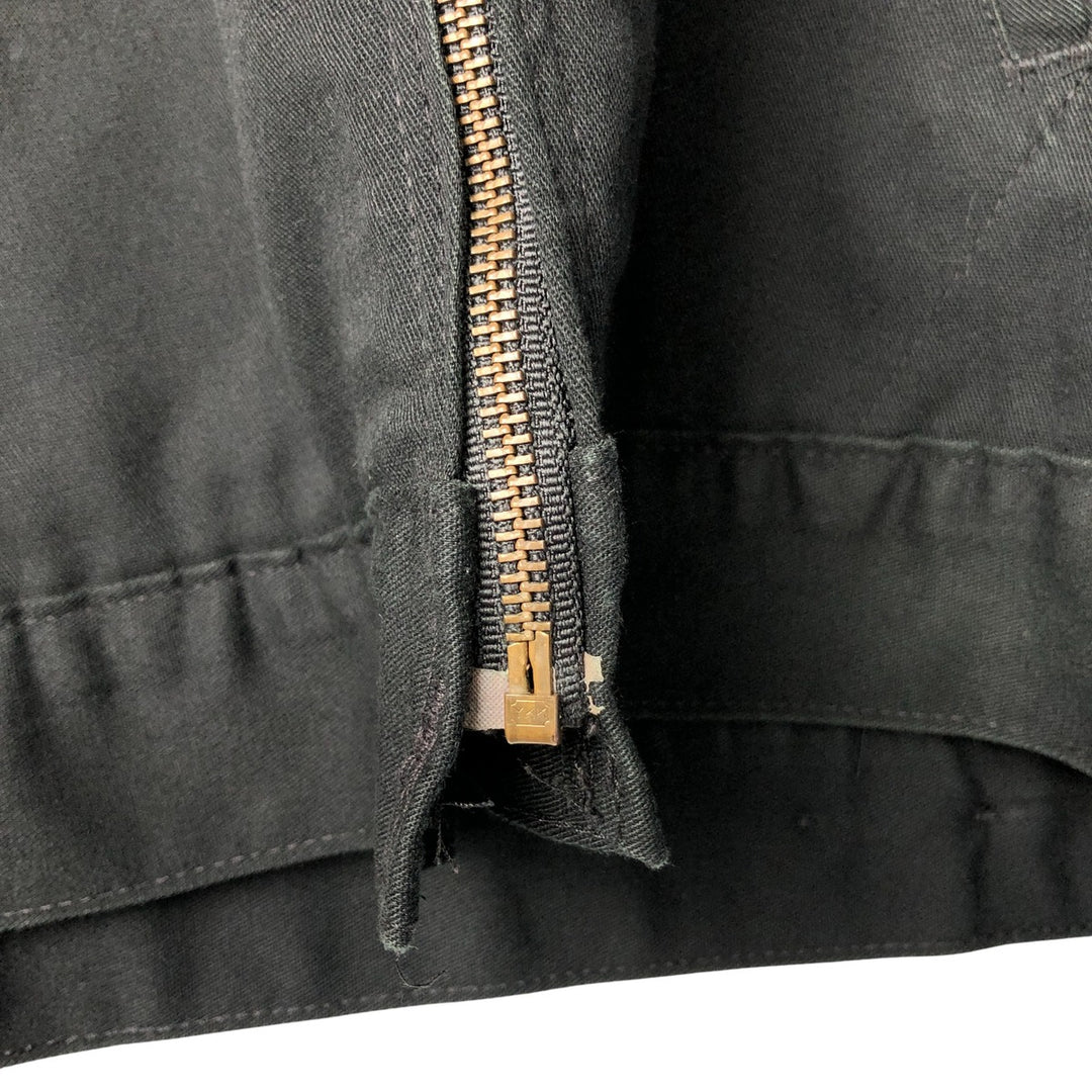 Dickies padded work jacket, men's size L polyester black type Vintage Second Hand