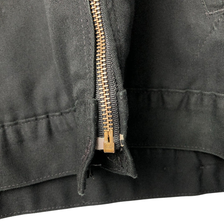 Dickies padded work jacket, men's size L polyester black type Vintage Second Hand