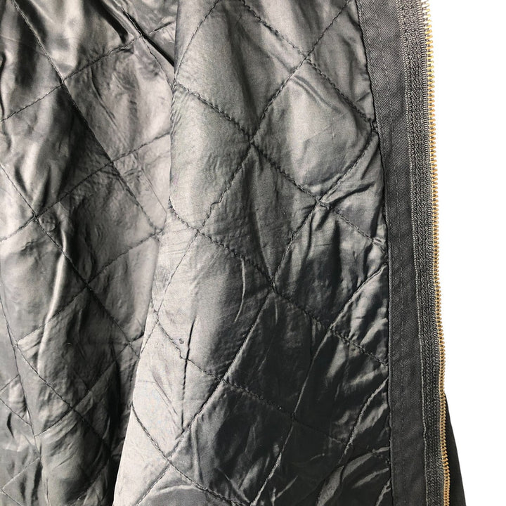 Dickies padded work jacket, men's size XL unclear black type Vintage Second Hand