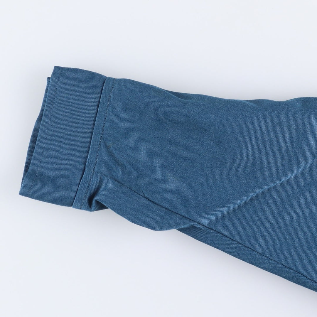 Vintage 1970'S Lion Uniform Work Jacket, Men's Size Medium polyester blue type Vintage Second Hand