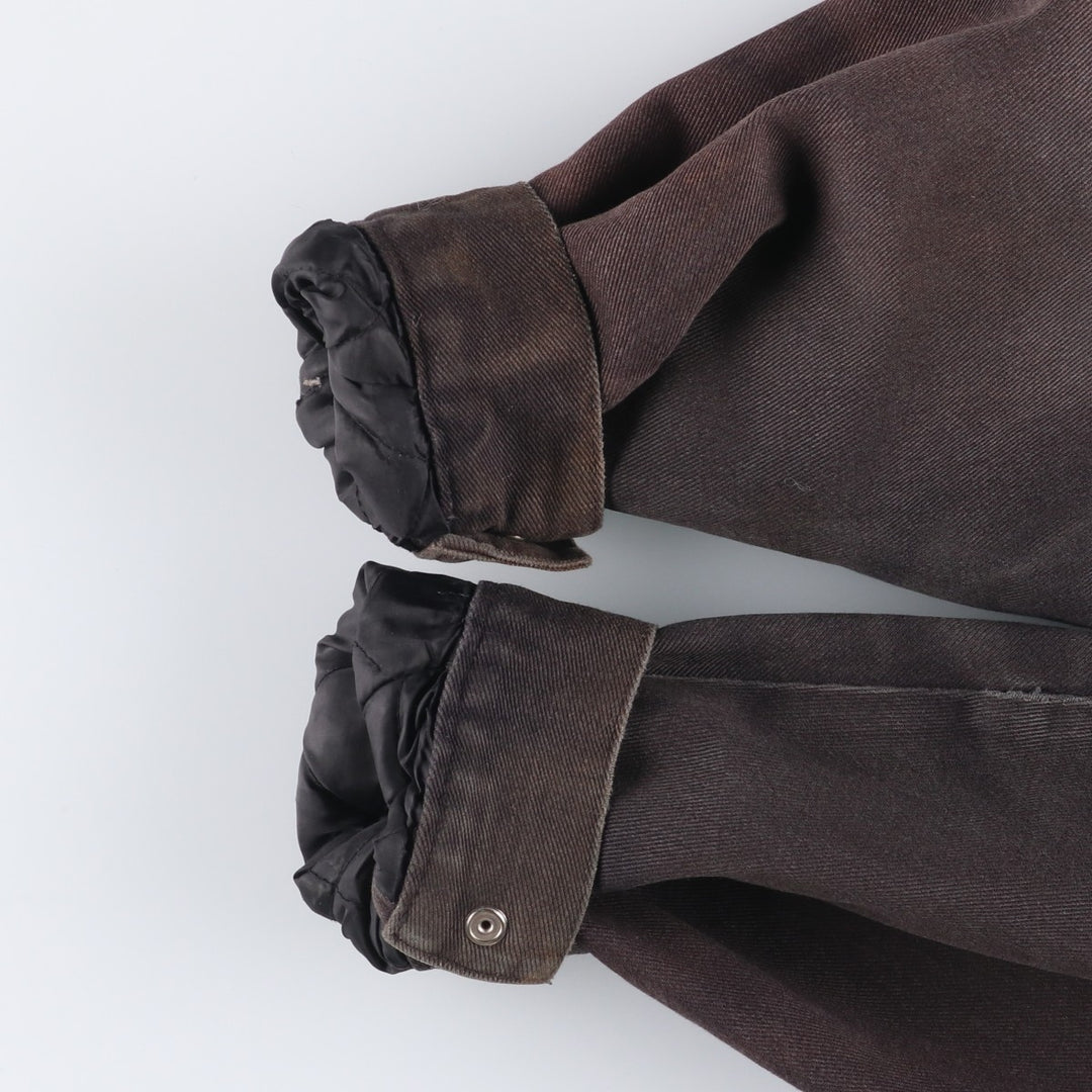 Oversized Ben Davis hooded work jacket, men's size XXXL cotton black type Vintage Second Hand