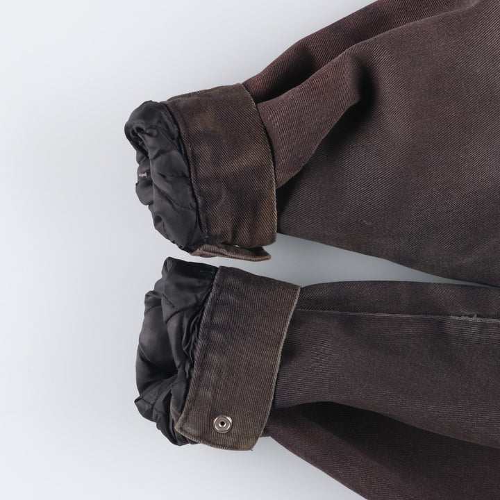 Oversized Ben Davis hooded work jacket, men's size XXXL cotton black type Vintage Second Hand